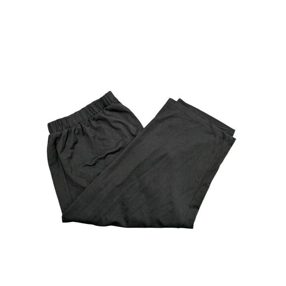 NWT Magaschoni Cropped Pant Wide Leg Black  Women's Size 2X - Picture 1 of 8